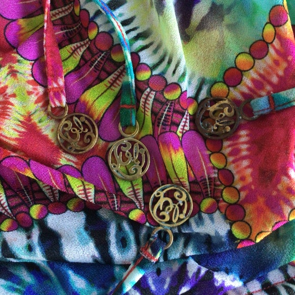 Luli Fama mini dress beach coverup - Picture 8 of 12